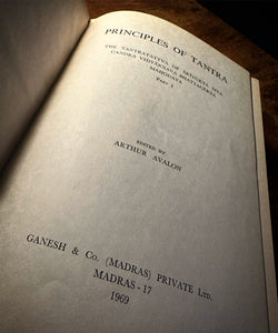 Principles of Tantra by Sir John Woodroffe (Arthur Avalon)
