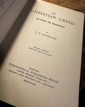 Load image into Gallery viewer, The Christian Creed by C.W. Leadbeater