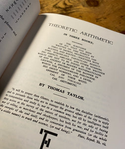The Theoretic Arithmetic of the Pythagoreans by Thomas Taylor