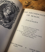 Load image into Gallery viewer, The Archidoxes of Magic by Paracelsus