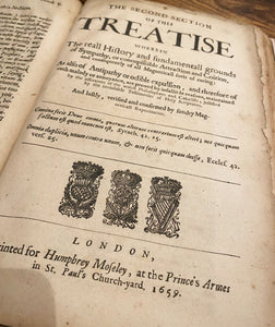 Mosaicall Philosophy by Robert Fludd (1659 First Edition)