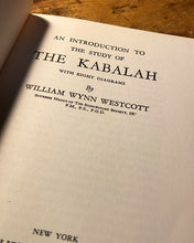 Load image into Gallery viewer, The Study of The Kabbalah by Wynn Westcott