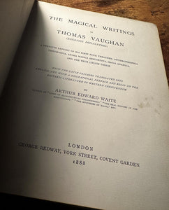 The Magical Writings of Thomas Vaughan by A.E. Waite