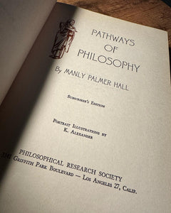 Pathways of Philosophy by Manly P. Hall