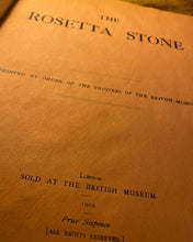 Load image into Gallery viewer, The Rosetta Stone by E.A. Wallis Budge