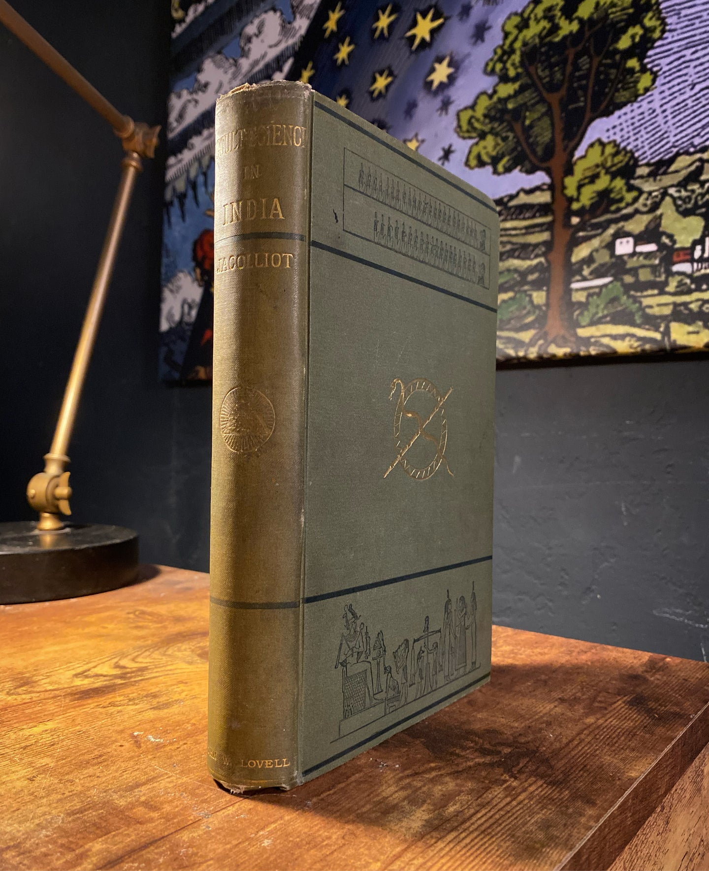 Occult Science in India (1884 First Edition) by Louis Jacoliott