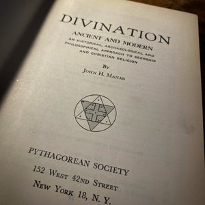 Divination (Signed) by John Manas