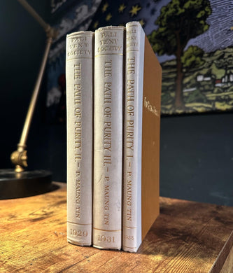 The Path of Purity 3-Volume Set (First Edition) by P. Maung Tin