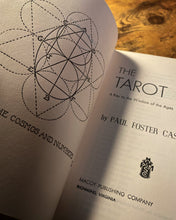 Load image into Gallery viewer, The Tarot (1947 First Edition) by Paul Foster Case