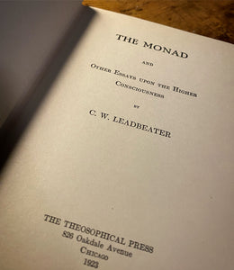 The Monad (1923)by C.W. Leadbeater