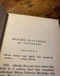 Madame Blavatsky as Occultist by Josephine Ransom (SIGNED)