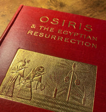 Load image into Gallery viewer, Osiris and the Resurrection by E.A. Wallis Budge [ 1911 First Edition ]