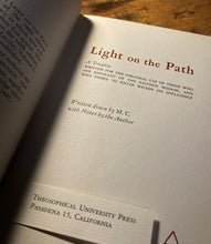 Load image into Gallery viewer, Light On The Path + Through The Gates Of Gold By Mabel Collins
