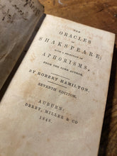 Load image into Gallery viewer, The Oracles Shakespeare by Robert Hamilton