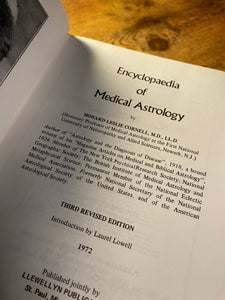 Encyclopedia of Medical Astrology by H.L. Cornell, M.D.