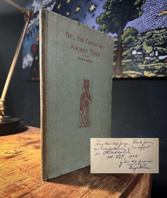 Bel, The Christ of Ancient Times by Hugo Radau