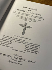 Science of Spiritual Alchemy by Swinburne Clymer
