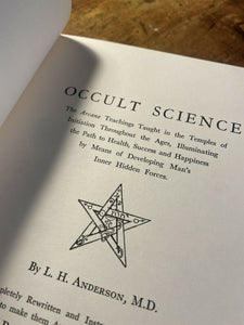 Occult Science or Hidden Forces by Swinburne Clymer